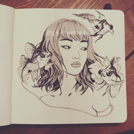 Рисунки для скетчбука