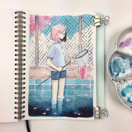 Идеи для рисования в артбуке