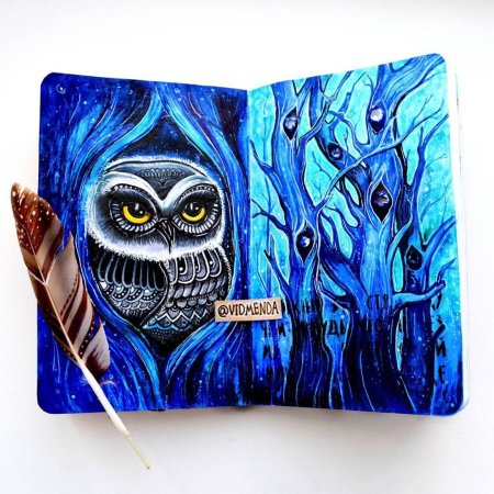 Рисунки в артбуке