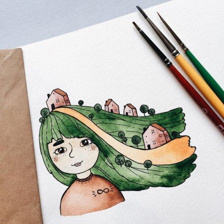 Идеи для рисования в артбуке