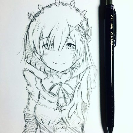 Ре Зеро скетчи