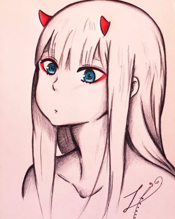 02 Аниме нарисовать