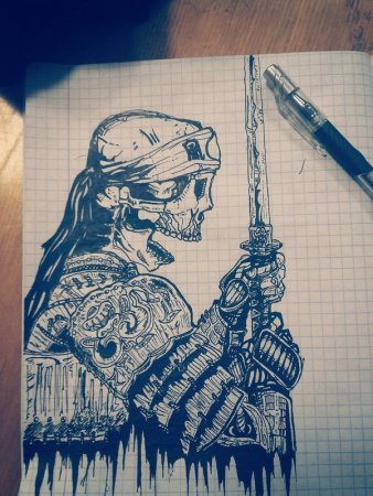 Рисунки в блокноте аниме