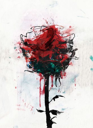 Душевная боль абстракция