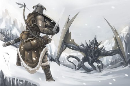 The Elder Scrolls v Skyrim Довакин