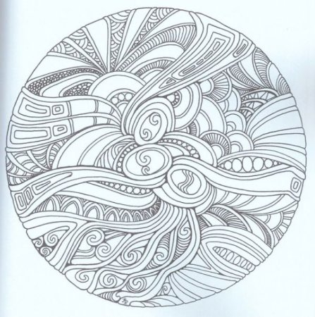 Мандалы печать