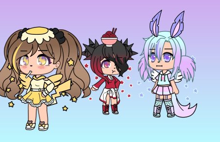 Гача лайф милые персонажи