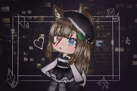 Гача лайф ОС девочки арт