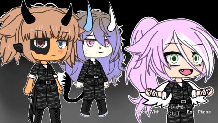 Гача лайф ОС мальчики Альфа демон