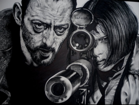 Тату Леон и Матильда