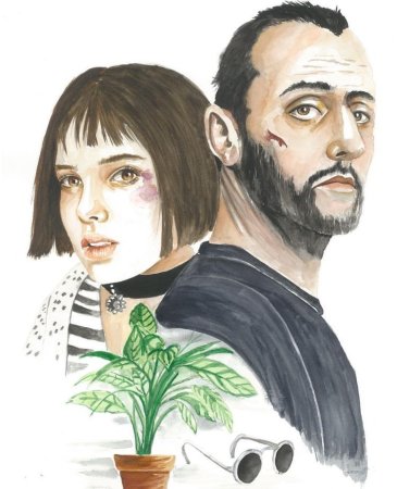 Жан Рено Леон арт