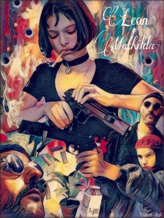 Леон и Матильда Постер