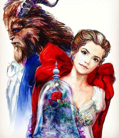 Красавица и чудовище 2017 арт