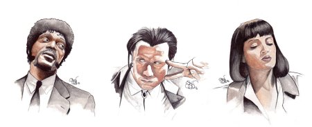 Винсент Вега и Миа Уоллес