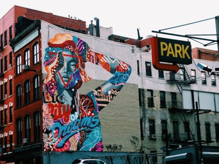 Стрит арт в Нью-Йорке 70-х
