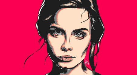 Поп-арт портрет