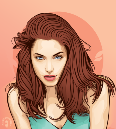 Портрет в стиле поп-арт