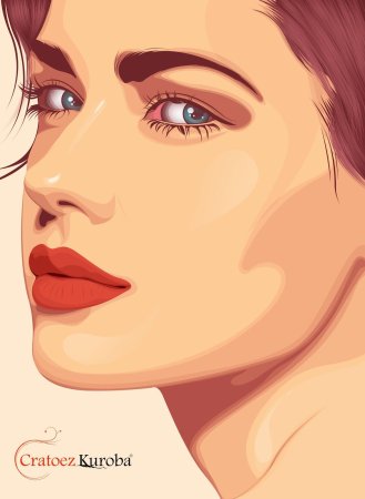 Векторный портрет