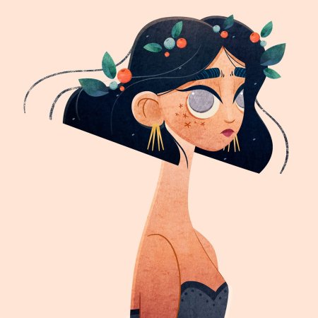 Флэт стиль в иллюстрации