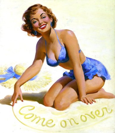 Pin-up Фриц Уиллис