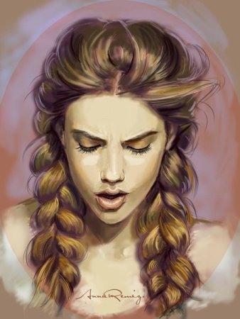 Косичка арт