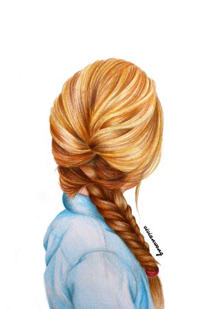 Косичка мультяшная