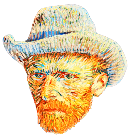 Винсент Ван Гог лицо