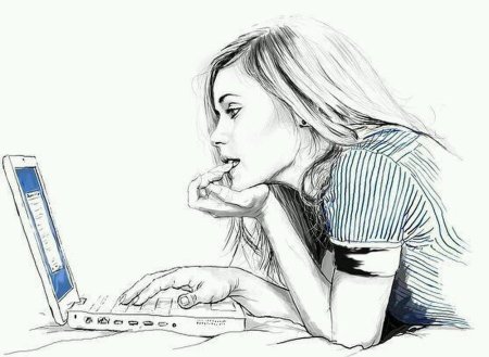 Компьютер скетч