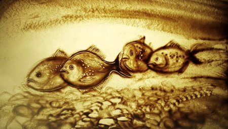 Песок живопись