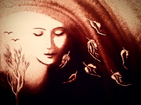 Марина Сагулина песочное шоу