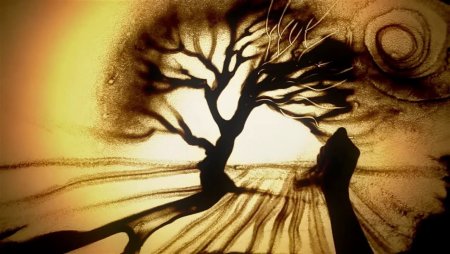 Песок живопись