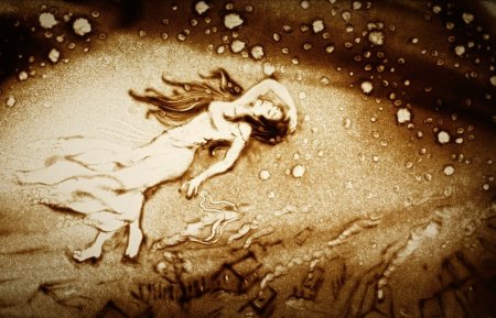 Искусство рисования песком