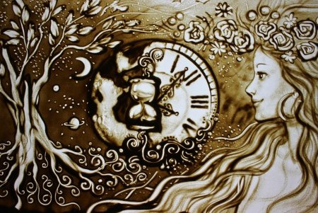 Песок рисунок