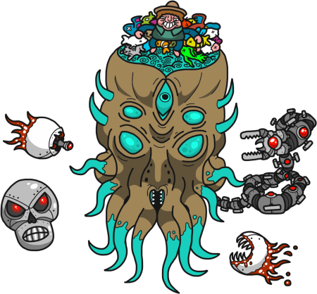Terraria игрушки боссов