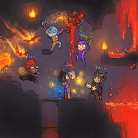 Terraria Fan Art боссы