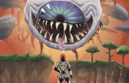 Terraria арт боссы