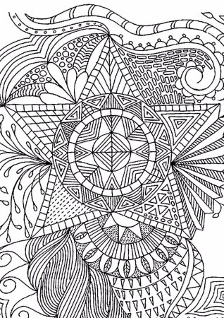 Узоры для раскрашивания