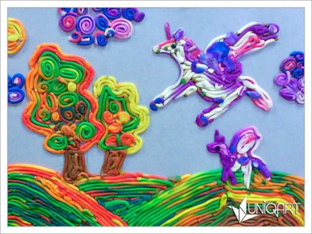 Арт терапия пластилин