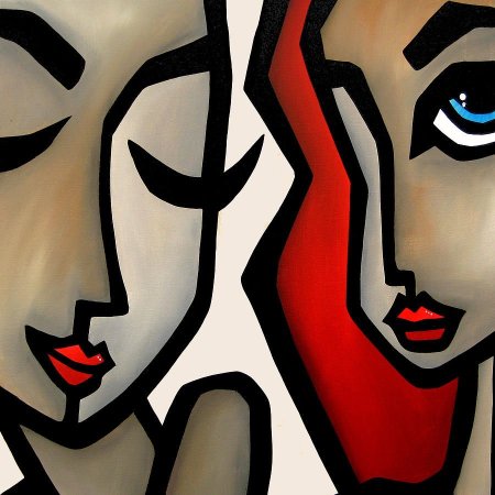 Том Федро картины женщина