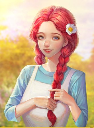 Нарисовать девушку