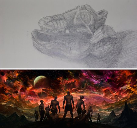 Эволюция художника