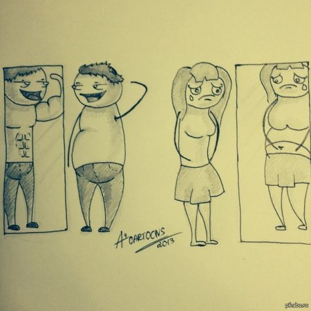 Различия между парнями и девушками приколы