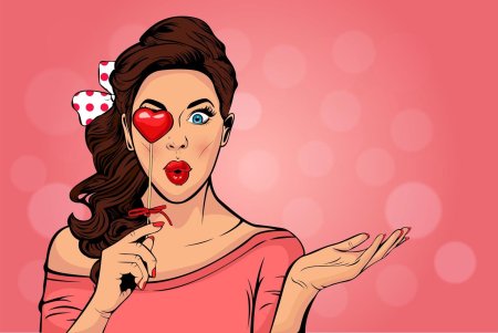 Девушки в стиле поп-арт