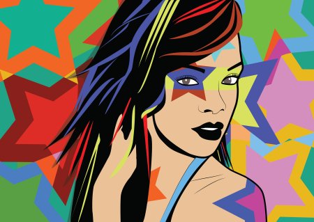 Кэти Перри поп арт