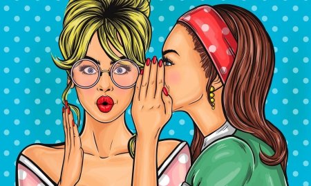 Поп арт подружки
