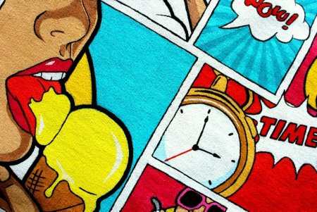 Принты в стиле поп-арт