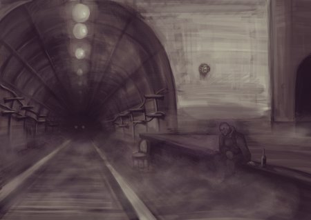 Метро 2033 станция арт