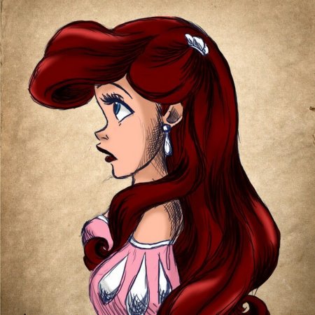 Русалочка Ариэль профиль
