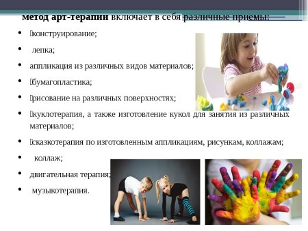 Методы арт терапии в психологии