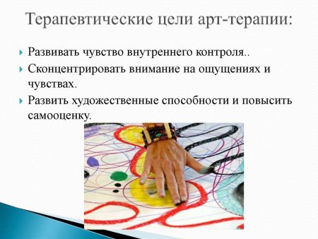 Задачи арт терапии